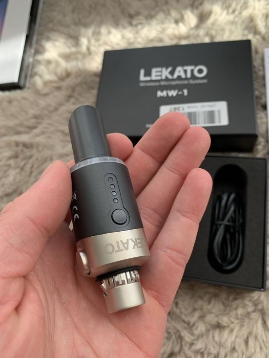 Бездротова мікрофонна система Lekato MW-1 (5.8GHz)