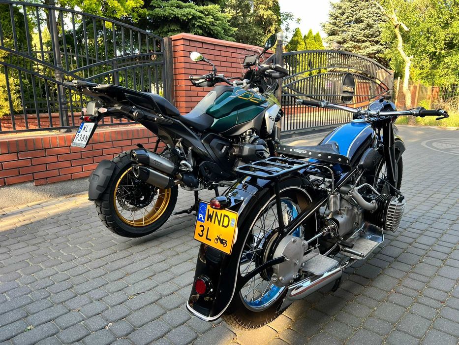 Motocykl BMW R12 1939r w pełni odrestaurowany.