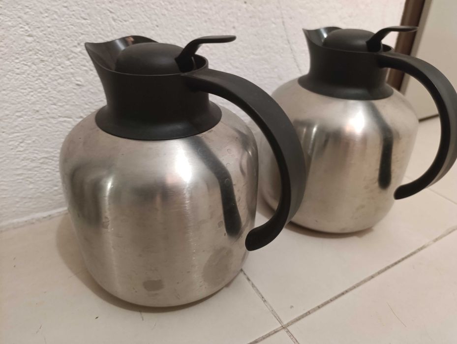 Jarros térmicos em inox – conjunto 2 unidades