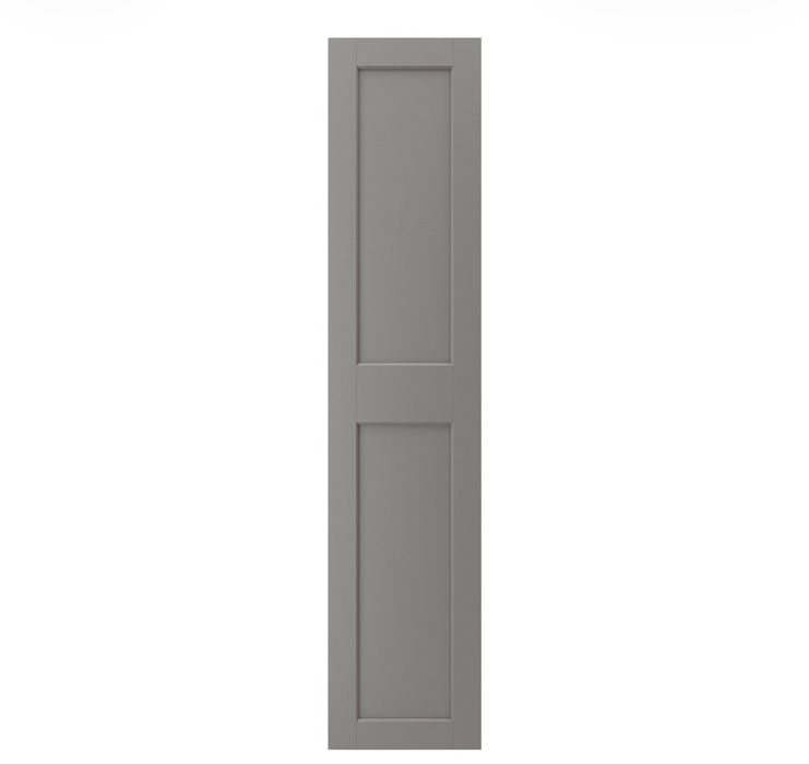 Grimo Ikea Pax drzwi 50x229 z zawiasami szary