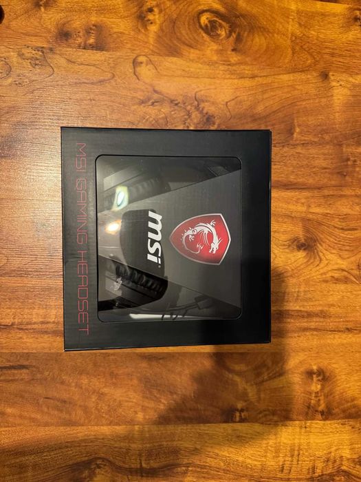 Słuchawki MSI S BOX Czarne (MSI Gaming Headset S BOX)