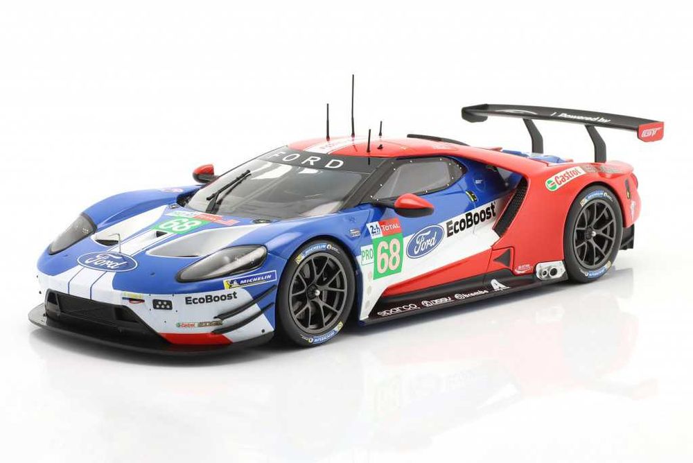1:18 Ixo Ford GT #68 24h LeMans 2019 Bourdais / Hand / Müller