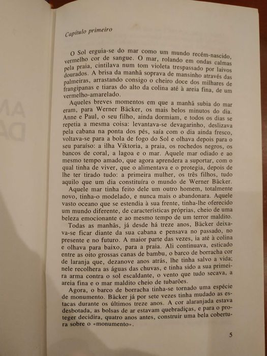 Livro "Amar à sombra das Palmeiras", de Heinz Konsalik