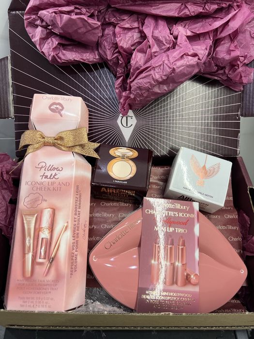 Charlotte Tilbury pillow talk оригінал румʼяна помада хайлайтер iconic