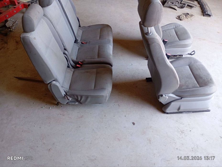 Салон, сидіння кадді 3/Volkswagen Caddy