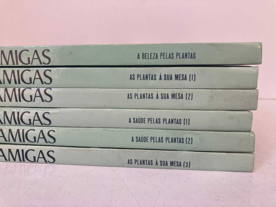 6 Volumes - As Plantas São Nossas Amigas (correio registado incluído)