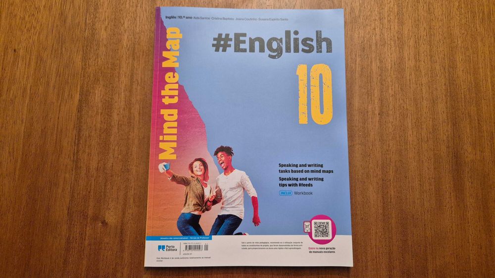 Vendo Dossier do Professor e Manual Inglês #ENGLISH 10, 10º Ano - NOVO