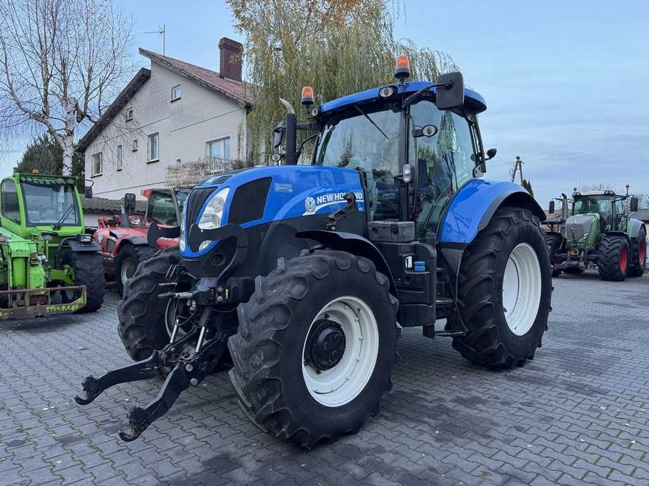 NEW HOLLAND T7.185 POWER COMMAND / Przednia oś + kabina amortyzowana /