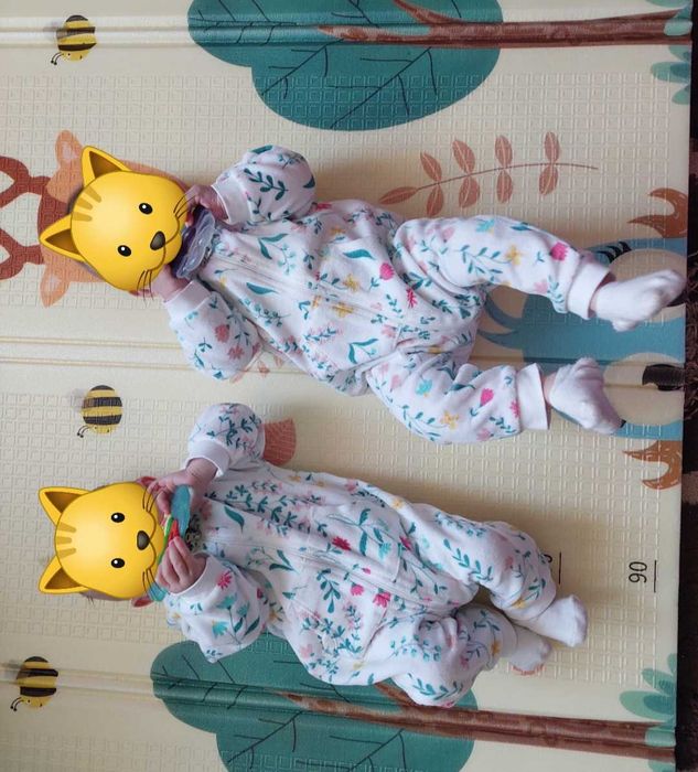 Ромпер, комбінезон для двійні 68р Cool club Smyk