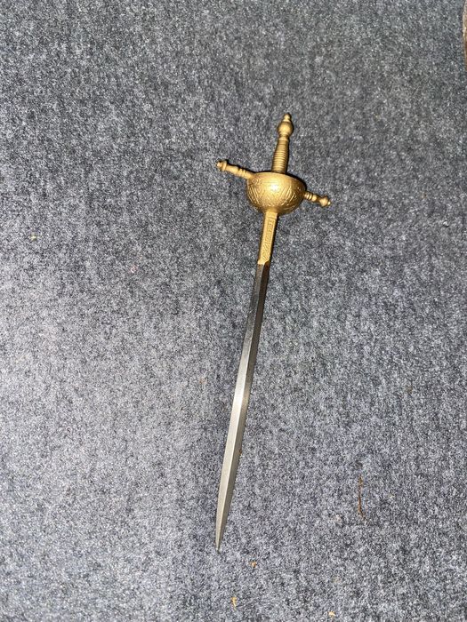 Abre cartas antigo (bronze)