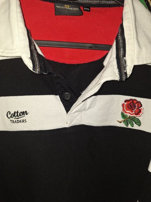 koszulka piłkarska rugby reprezentacja Anglii Guinness Cotton Traders