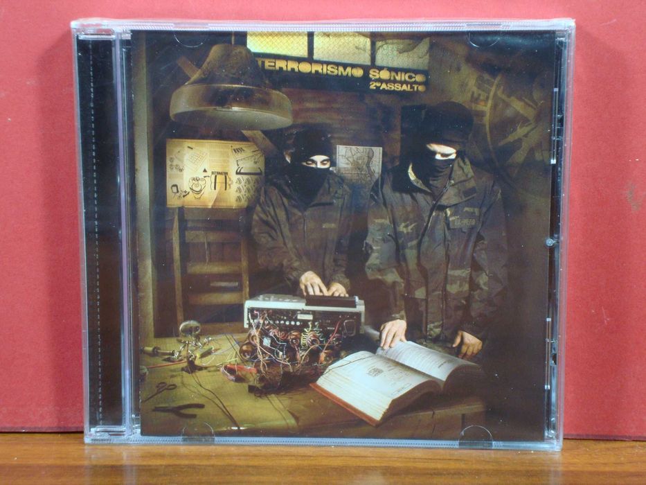 Terrorismo Sónico - 2º Assalto / CD / Novo - Selado / Hip Hop Tuga