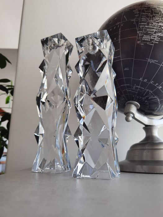 2 castiçais em cristal, LiberaTM