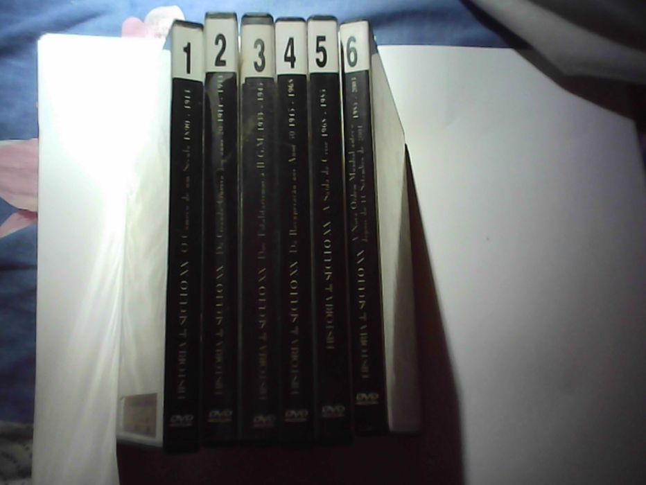 história do século xx , 6 x  dvd "s , originais , com portes incluídos