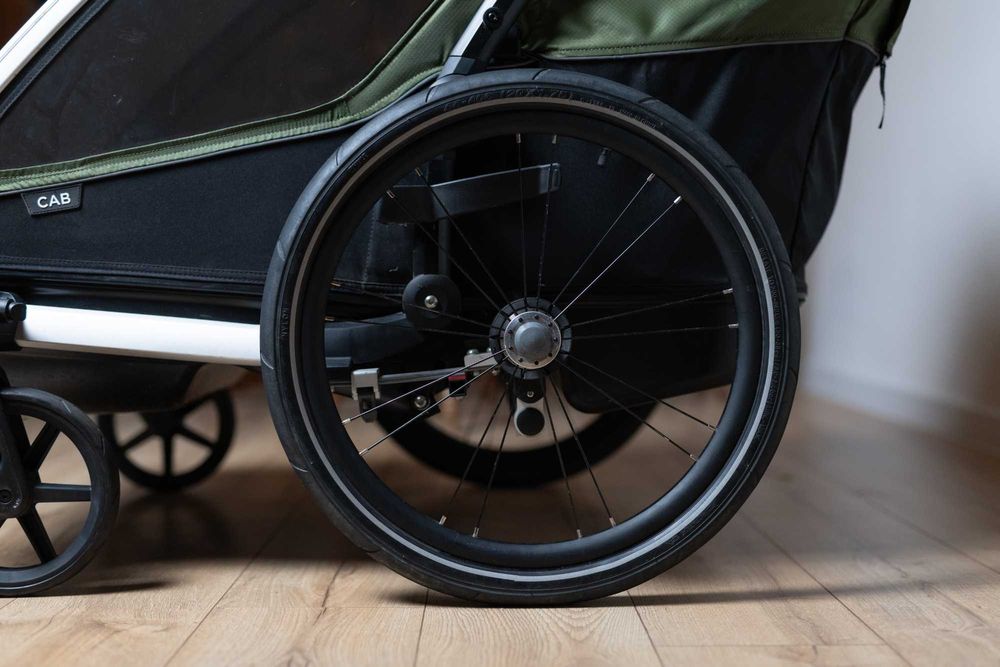 THULE CHARIOT CAB 2 podwójna przyczepka rowerowa wózek