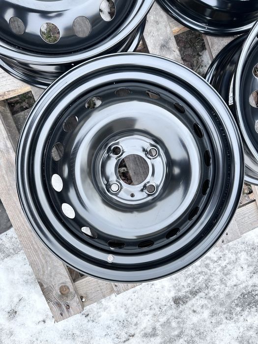 4xfelga stalowa 15” RENAULT/DACIA (4x100 ET50) - nowe