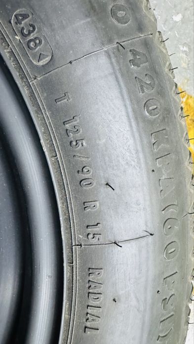 Докатка запаска запасное колесо BMW 5/120 R 15