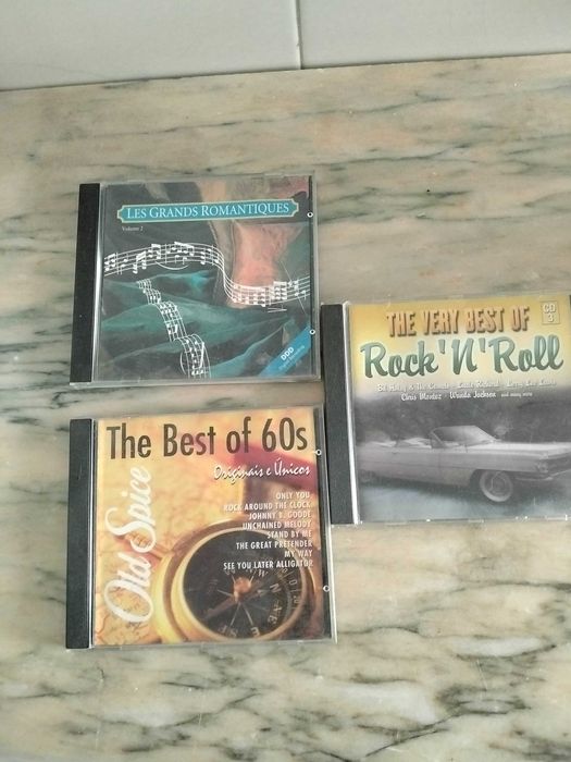 CDs musica e LP vinil jogos