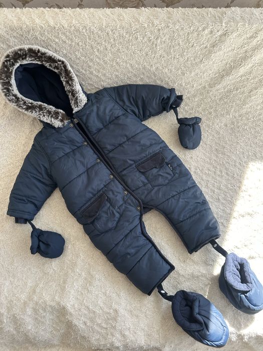 Зимовий комбінезон на 6-9 місяців 74 см