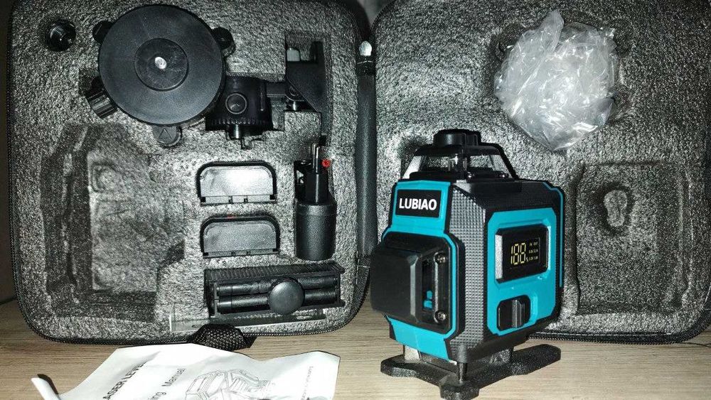 Лазерний рівень, нівелір, уровень, різні комплектації, 4D 360°
