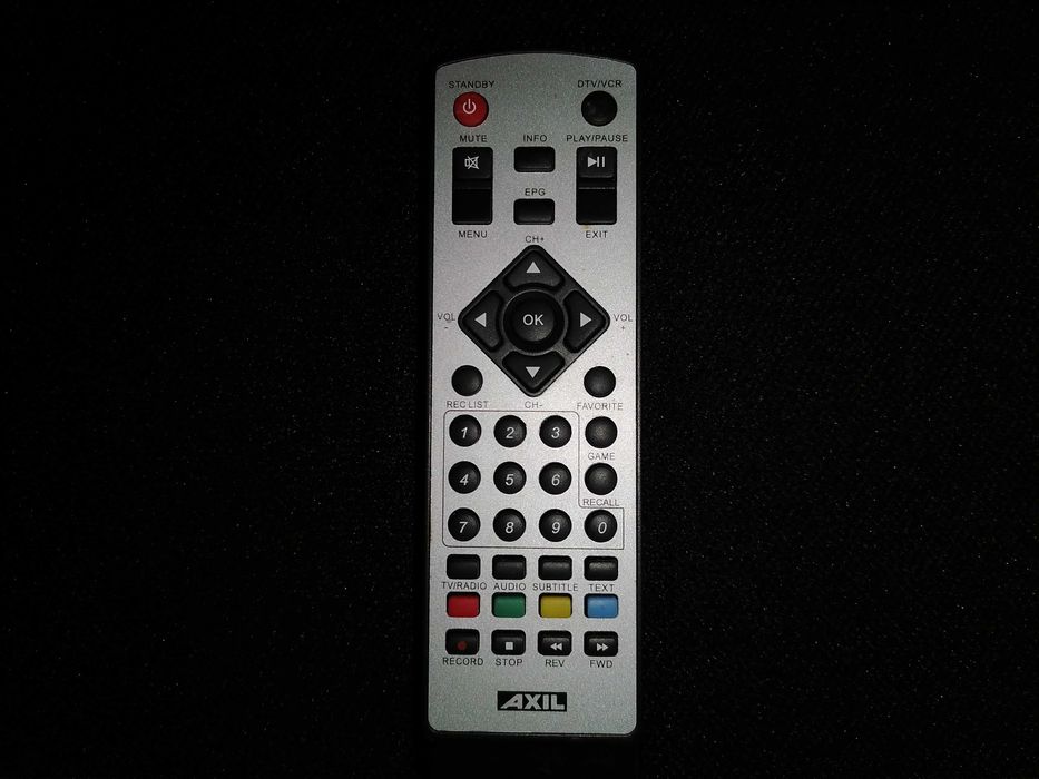 TDT Axil com comando e cabo 21PIN