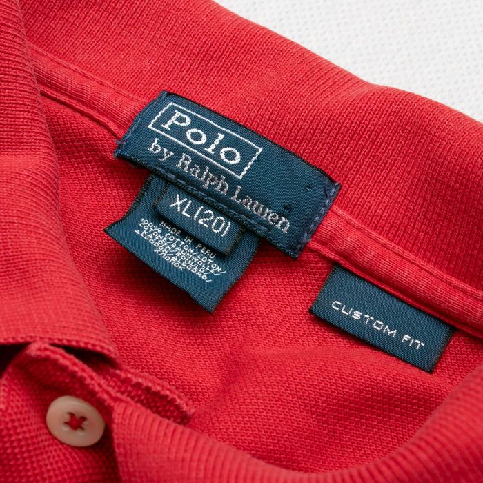 Ralph Lauren big pony Longsleeve polo Chief Keef style S slim