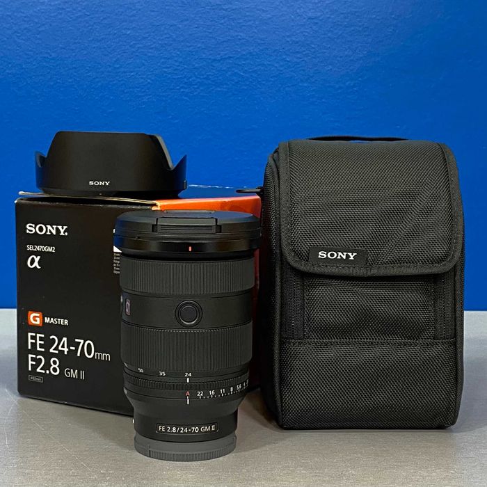 Sony FE 24-70mm f/2.8 GM II | NOVA | 3 ANOS DE GARANTIA