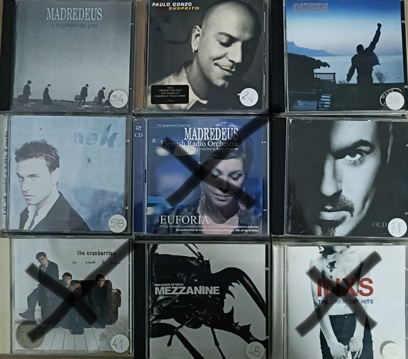 Coleção de CD musica