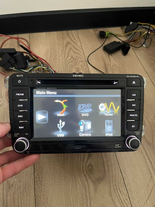 ZENEC 2010 Radio Nawigacja VW/Seat/Skoda