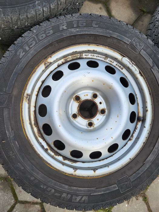 FELGI Stalowe SCUDO JUMPY PROACE EXPERT 7J 16" 5x108 ET46 + Opony Zima