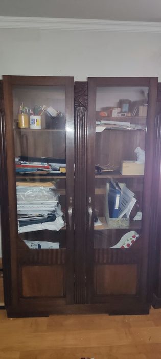 Secretaria e armário vintage