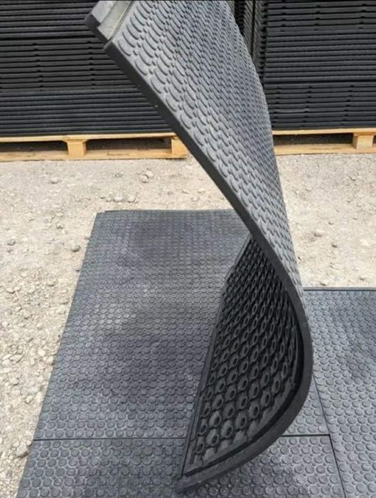 Gumowe maty jezdne drogowe