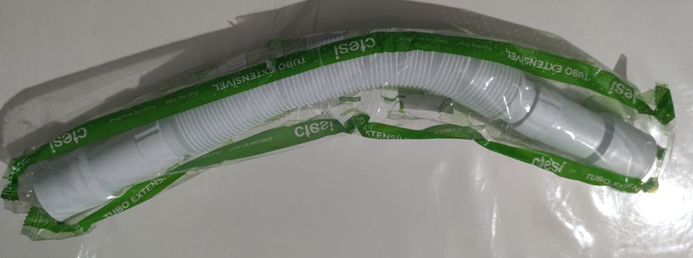 Tubo extensível cónico flexível de escoamento
