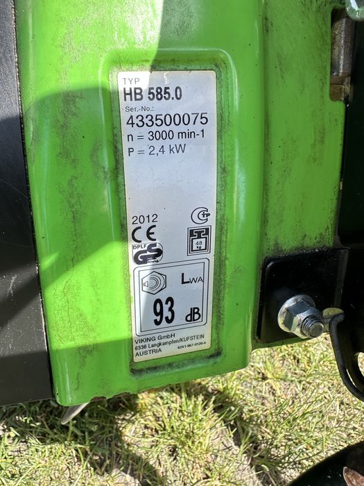 Glebogryzakra VIKING HB 585 rok 2012