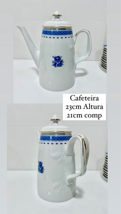 Conjunto Café Vista Alegre Coleção Cozinha Velha