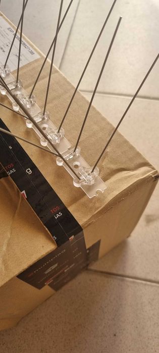 espigoes anti pombos - novos na caixa