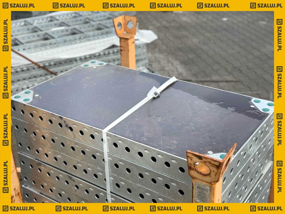 Blaty szalunkowe BAUTEKK stalowy profil ocynk 40kN/m2 sklejka brzozowa