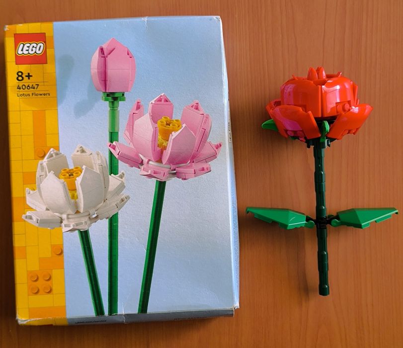 Lego 40647 Lotus Flowers + Rose