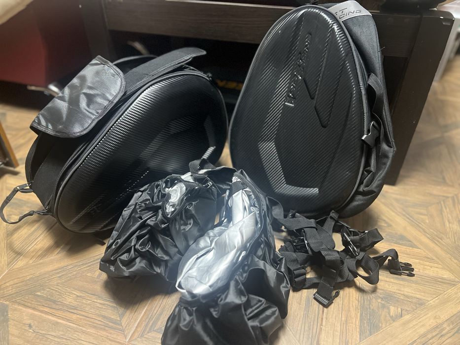 Мотосумка на багажник Комплект 2 шт.