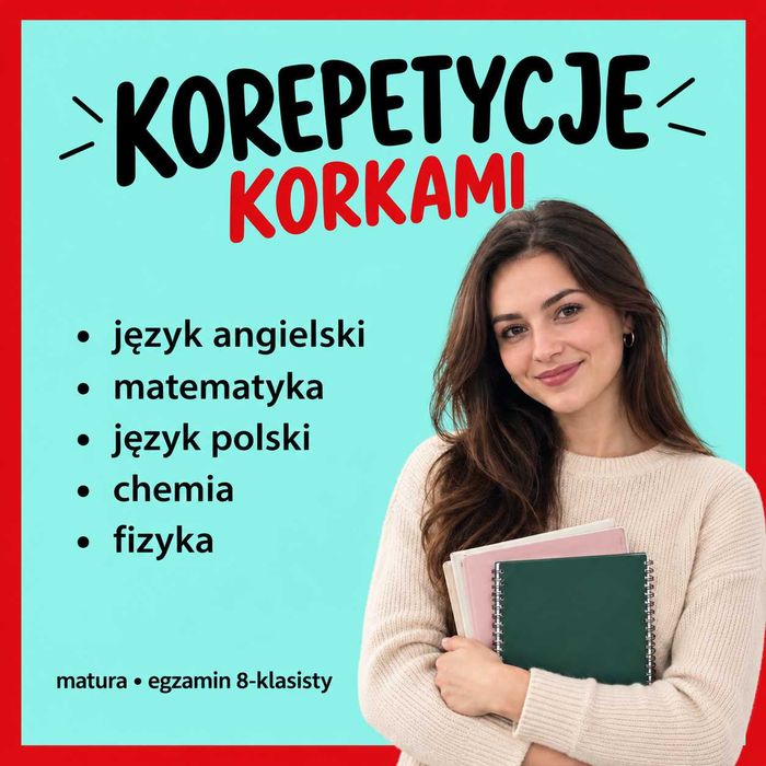 Korepetycje Matematyka Angielski Chemia, Fizyka, Polski, Biologia Lubin ONLINE