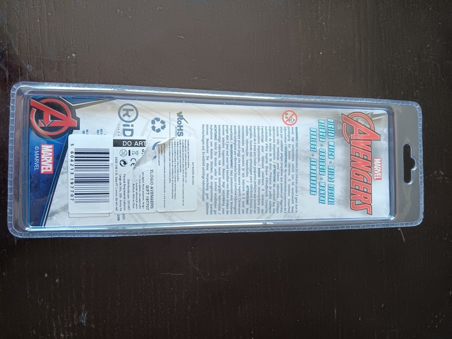 Relógio Digital Marvel