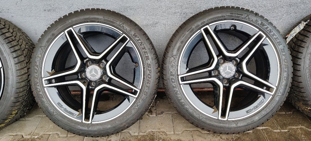 "18  5x112 Mercedes  CLA CLE A S całe koła zimowe