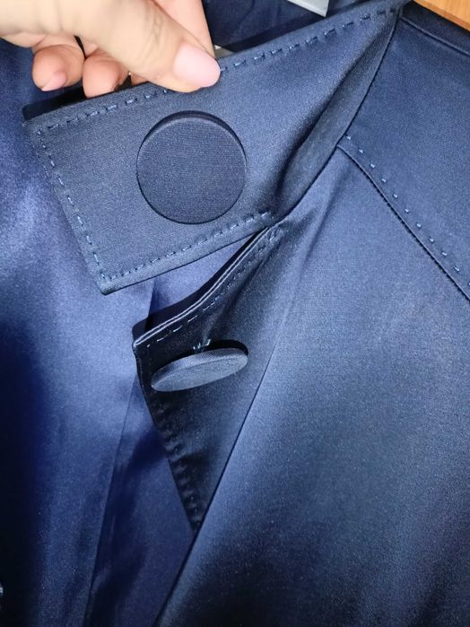 Płaszcz trencz damskie cienki S