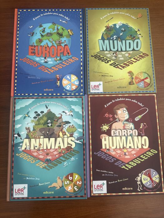 Pack de 4 jogos interativos
