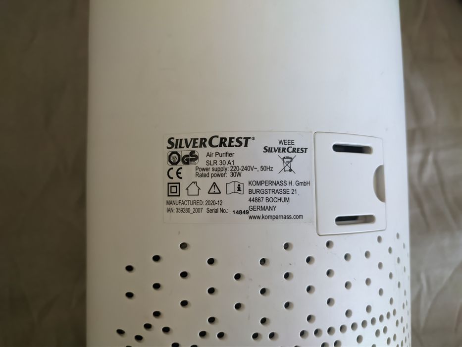 Purificador de Ar SilverCrest (Lidl)
