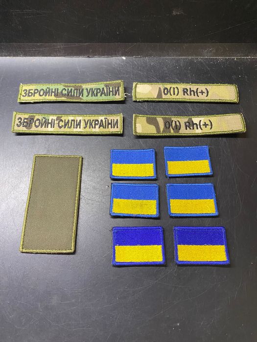 Шевроны, погоны, группа крови