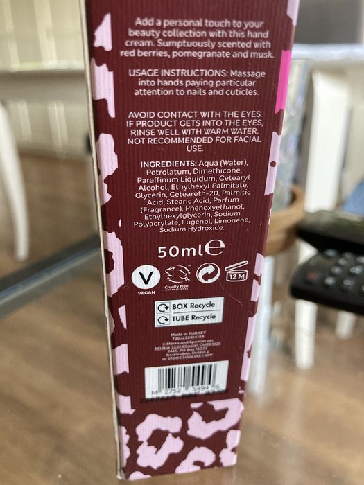 Sprzedam Marks &Spencer krem do rąk 50 m