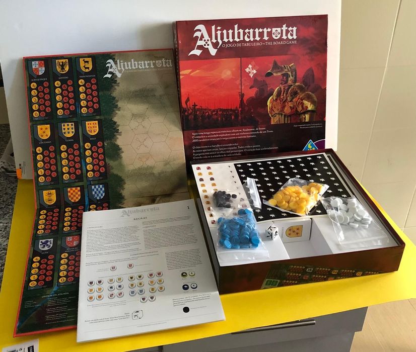 Jogo ee tabuleiro A batalha de Aljubarrota Majora