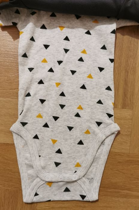 NOWE body na krótki rękaw Tex r. 68 (6 miesięcy), 3 sztuki