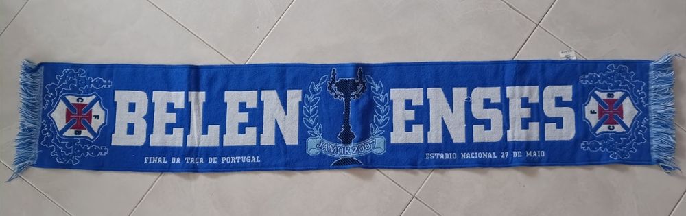 Cachecol do Belenenses taça de Portugal
